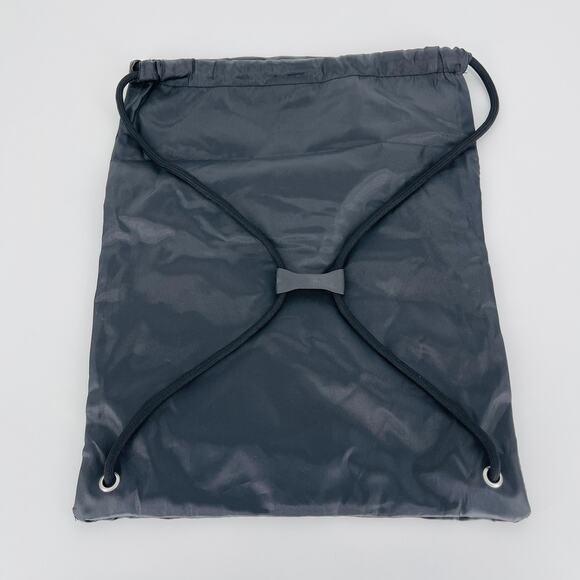 T-Mobile Black Lightweight Drawstring Backpack Zipper Compartment Pink Logo -New - Picture 6 of 8